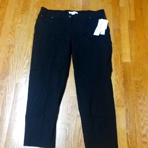 Black Ankle Pants Size 16
